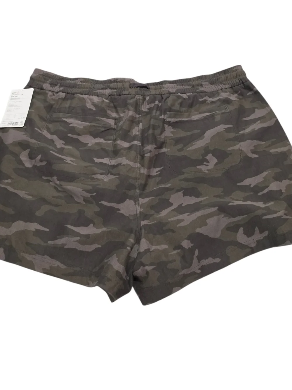 Athleta Camo Farallon Short NWT Women's Plus Size 24 Organic Cotton